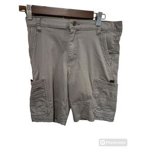Wrangler Size 14 Womens Gray Shorts Carpenter Pockets Style‎ 14 Reg